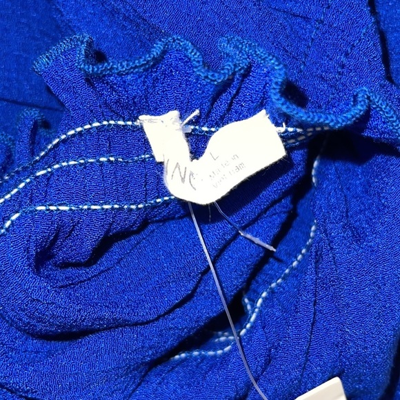 Timing Blue Crop Top Size L - Picture 5 of 6